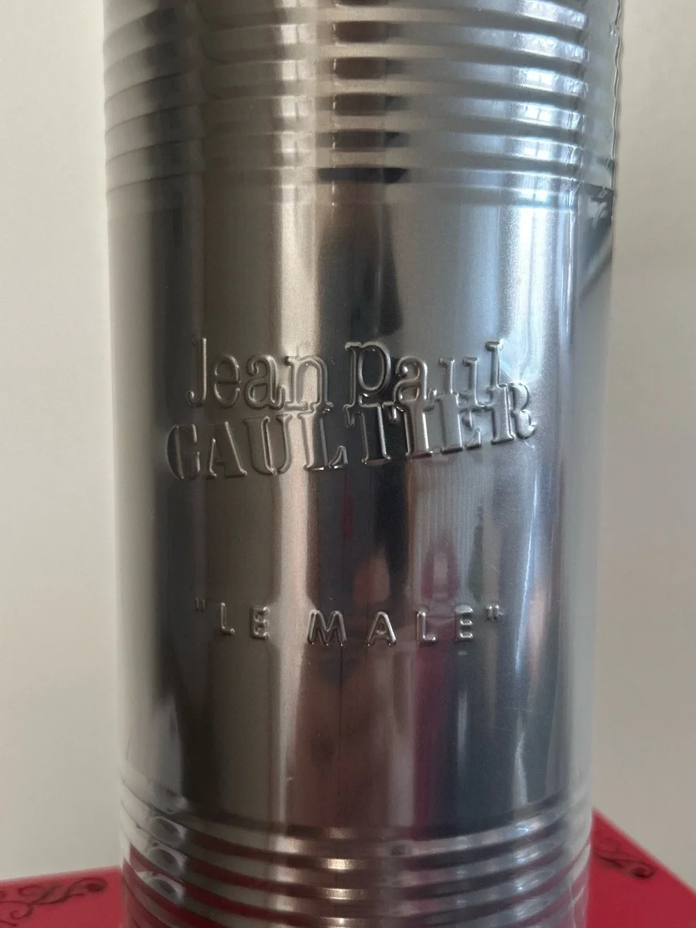 Jean Paul Gaultier Metal Tin with Blue/Teal Reflections - Picture 2 of 4